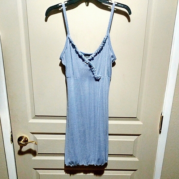 Vintage CANDICE Blue Midi Dress. - Picture 2 of 3